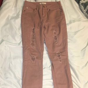 Adam Levine skinny jeans with holes